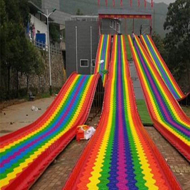 沧州七彩滑道定制